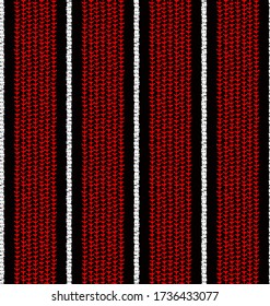seamless vertical leaf stripe pattern illustration