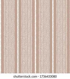 seamless vertical leaf stripe pattern illustration
