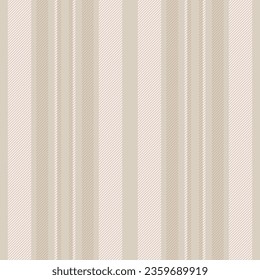Seamless vertical lines of stripe fabric vector with a background pattern texture textile in light and white colors.