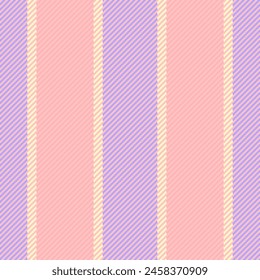 Seamless vertical lines of texture fabric vector with a textile stripe background pattern in light and indigo colors.