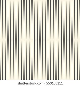 Seamless Vertical Stripe Pattern. Black and White Minimal Wallpaper. Wrapping Paper Texture. Simple Line Graphic Design