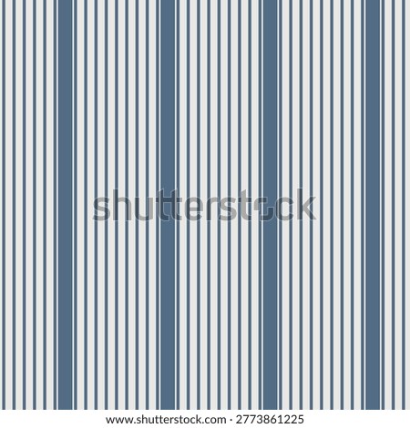 Seamless vertical stripe pattern in dark blue and off-white. 
Classic dark slate blue vertical striped seamless background. 
Vintage textile pattern with vertical stripes in greyish blue. 
Tailored vertical stripes seamless vector pattern. 
Elegant striped background texture in dark blue and cream. 
