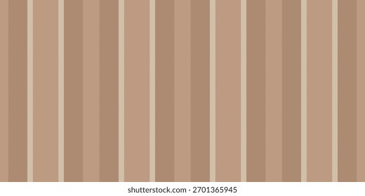 Seamless vertical stripe pattern in earth tones. Classic design, perfect for backgrounds, textiles, or adding subtle texture. Versatile and adaptable for various design projects.