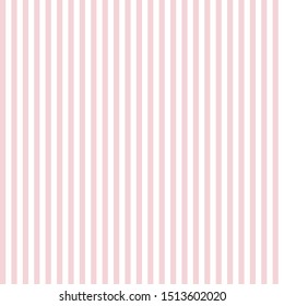 Seamless vertical stripe pattern, pink pastel pale colors. Vector abstract background, design for fabric, textile, fashion, wedding design, pillow case, gift wrapping paper; web.