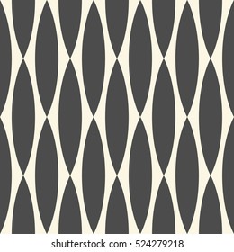 Seamless Vertical Stripe Pattern. Vector Black and White Background. White Minimal Wallpaper. Wrapping Paper Pattern