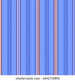 Seamless vertical stripe pattern. Vintage pattern with stripes. Vector