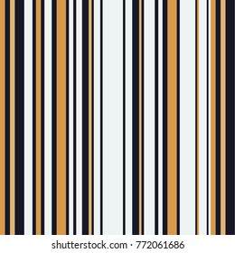 Seamless vertical striped pattern in retro colors. Vector illustration.