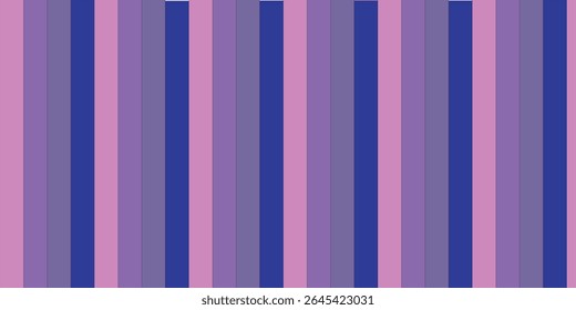 Seamless vertical stripes in soft violet, pink, and deep blue tones. Perfect for abstract backgrounds, fabric design, or digital patterns. Keywords: abstract, stripes, violet, seamless, background