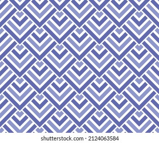 Seamless very peri geometric squares pattern. Art deco vector illustration. wallpaper, fabric, packaging paper, print