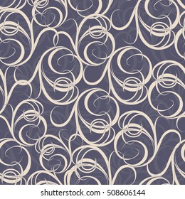 Seamless Victorian Wallpaper Stock Vector (Royalty Free) 508606144