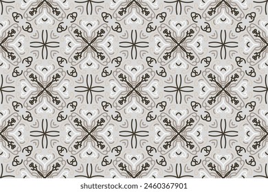 seamless vintage or arabic pattern. Simple vector graphic.