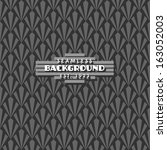 seamless vintage art deco background with label