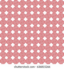 Seamless vintage Art Deco weave pattern