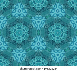 Seamless Vintage Background Collection - Victorian Tile in vector
