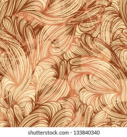 Seamless vintage background  grunge texture  Wallpaper, background, baroque pattern