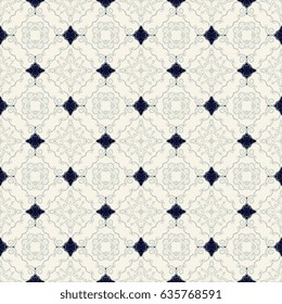 Seamless vintage background with ornament. Wallpaper pattern