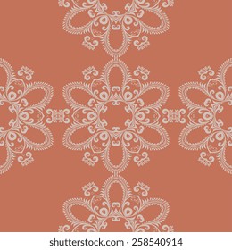 Seamless vintage background. Background with a pattern