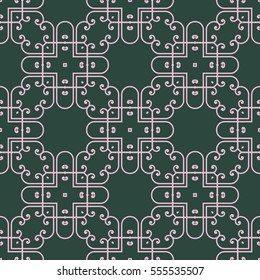 Seamless vintage background, retro style pattern. Vector illustration