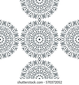 Seamless vintage background, retro style royal pattern. Vector background for wrapping paper, wallpaper, fabrics, design, interior design, business and greeting cards, posters and banners.