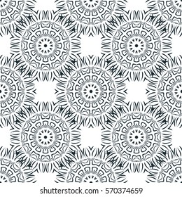 Seamless vintage background, retro style royal pattern. Vector background for wrapping paper, wallpaper, fabrics, design, interior design, business and greeting cards, posters and banners