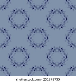 Seamless vintage background. Vector illustration. Pattern