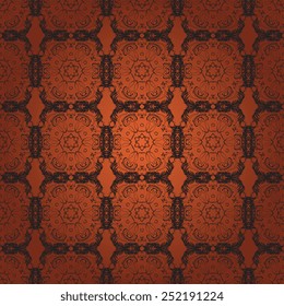 Seamless vintage background. Vector illustration. Pattern