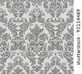 Seamless vintage background  Vector background for textile design.  Wallpaper, background, baroque pattern