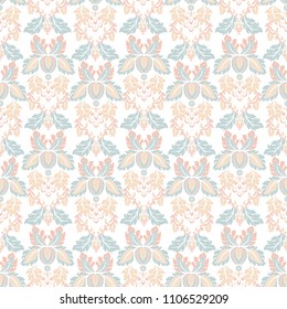 Seamless vintage background. Vector background for textile design