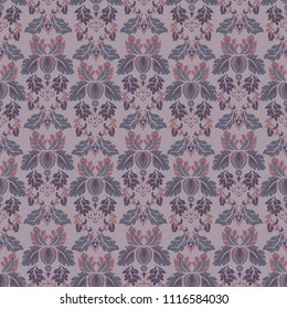 Seamless vintage background. Vector background for textile design
