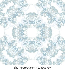 Seamless vintage background Vector background for textile design.  Wallpaper, background, baroque pattern