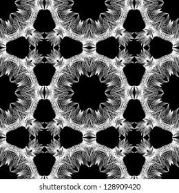 Seamless vintage background  Vector background for textile design.  Wallpaper, background, baroque pattern