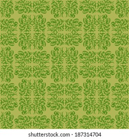 Seamless vintage background Vector background for textile.