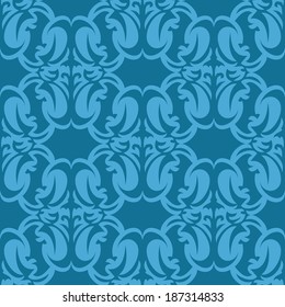 Seamless vintage background Vector background for textile.