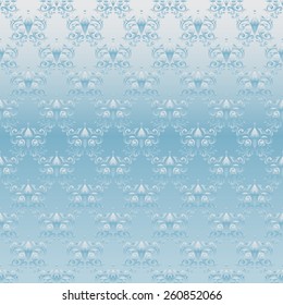 Seamless vintage background Vector background for textile design. Wallpaper, background, baroque pattern