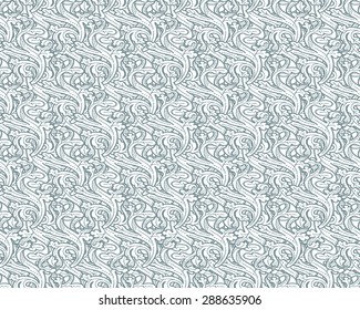 Seamless vintage background Vector background for textile design. Wallpaper, background, baroque pattern