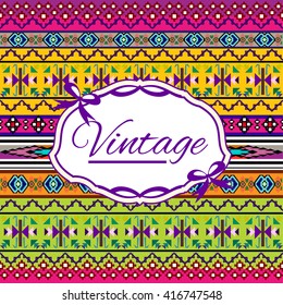 Seamless vintage background Vector background for textile design. Wallpaper, background, baroque pattern