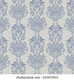 Seamless vintage background. Vector background for textile design