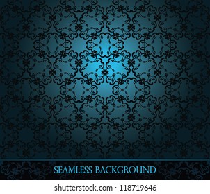 Seamless vintage background. Seamless wallpaper