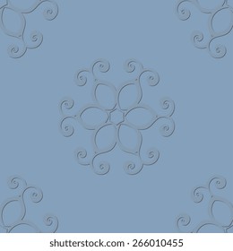 Seamless vintage background. Wallpaper pattern, eps10