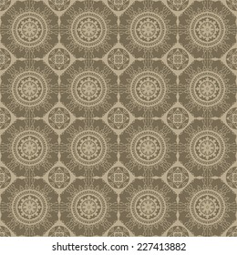 Seamless vintage background. Wallpaper, background, repeating pattern 