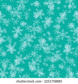Fondo Vintage impecable. Nieve blanca aleatoria. Punto de cumpleaños del cielo. Punto de vectores azul de arte de pequeño resumen. Esplótulo nocturno de media tonalidad. Color de nieve aleatoria. Fondo de la Polka redonda. Patrón de brotes de bebés.