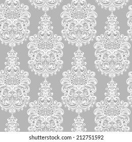 Seamless vintage baroque background. 
