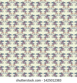 Seamless vintage borders. Traditional East style, ornamental floral elements. Ornamental floral elements for design card, invitation, brochure, book, magazine.