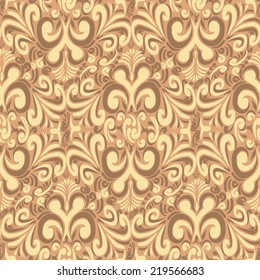 Seamless vintage brown background