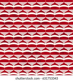 Seamless Vintage Chinese Background oriental curve point geometry cross kaleidoscope