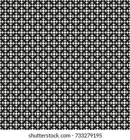 Seamless vintage damask pattern background in black and white