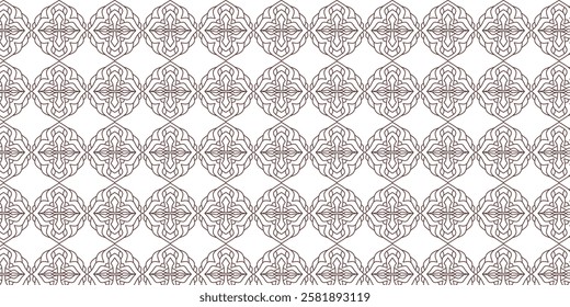 Seamless vintage damask tile pattern in soft pastel colors with ornate floral elements, suitable for wallpaper, textile design, interior decoration, packaging and elegant decorative projects.