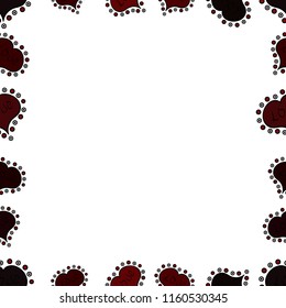 Seamless. Vintage doodle sketch picture frame doodle labels. Vector. Blank white, black and brown square cadre rectangle label elegant sketches painted by hands scribble border. Hand drawn frames.