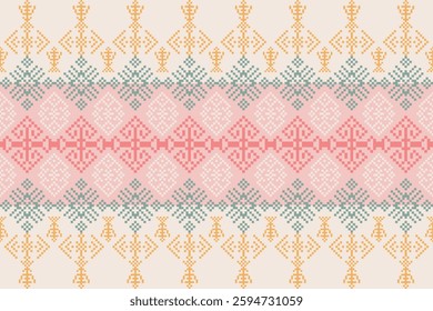 Seamless vintage floral damask pattern.
