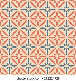 seamless vintage floral pattern.